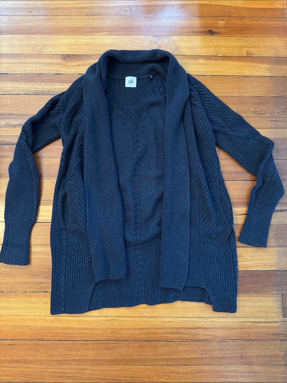 Cozy Open-Front Knit Cardigan
